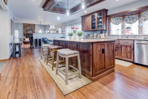 bamboo flooring kitchen