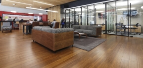 bamboo flooring office