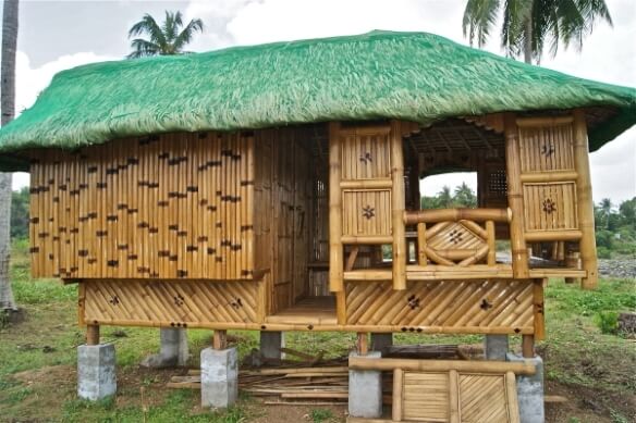 Nipa Hut taken at Magdalena Laguna Philippines